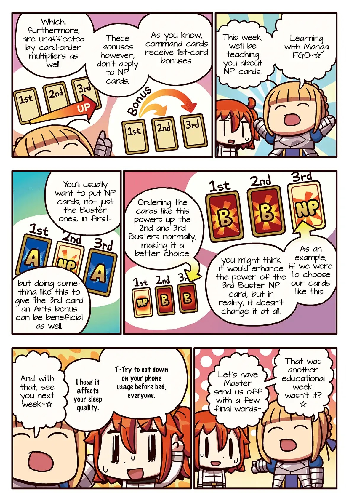 Manga de Wakaru! Fate/Grand Order Chapter 3.88 page 1 - Vol.3 Chapter 88: Some Real Learning
