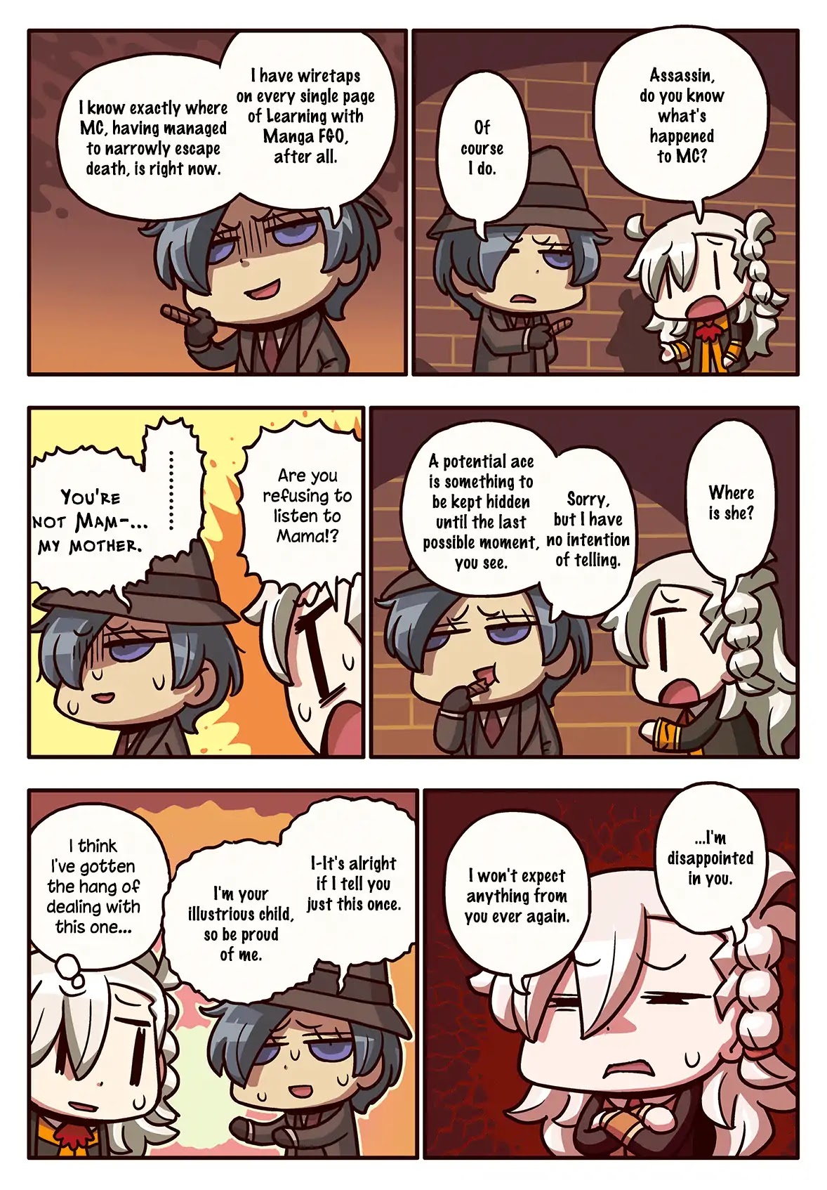 Manga de Wakaru! Fate/Grand Order Chapter 3.93 page 1 - Vol.3 Chapter 93: Mama