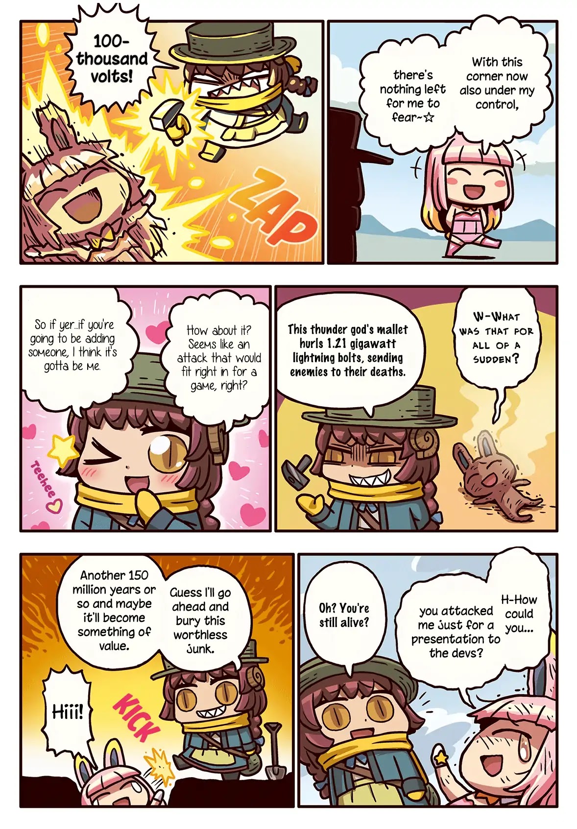 Manga de Wakaru! Fate/Grand Order Chapter 3.94 page 1 - Vol.3 Chapter 94: Presentation
