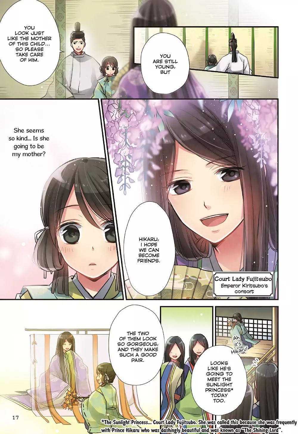 Manga de Yomu Genji Monogatari Chapter 1 page 20 - Chapter 1: The Birth of Prince Hikaru