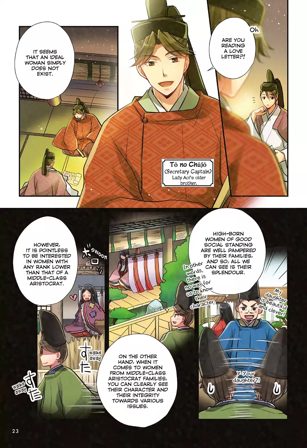 Manga de Yomu Genji Monogatari Chapter 1 page 26 - Chapter 1: The Birth of Prince Hikaru