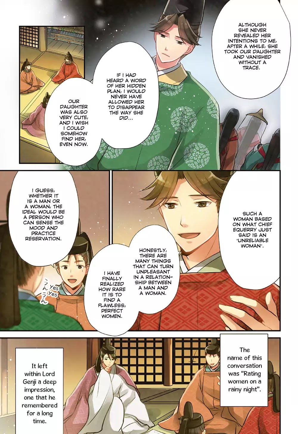 Manga de Yomu Genji Monogatari Chapter 1 page 30 - Chapter 1: The Birth of Prince Hikaru