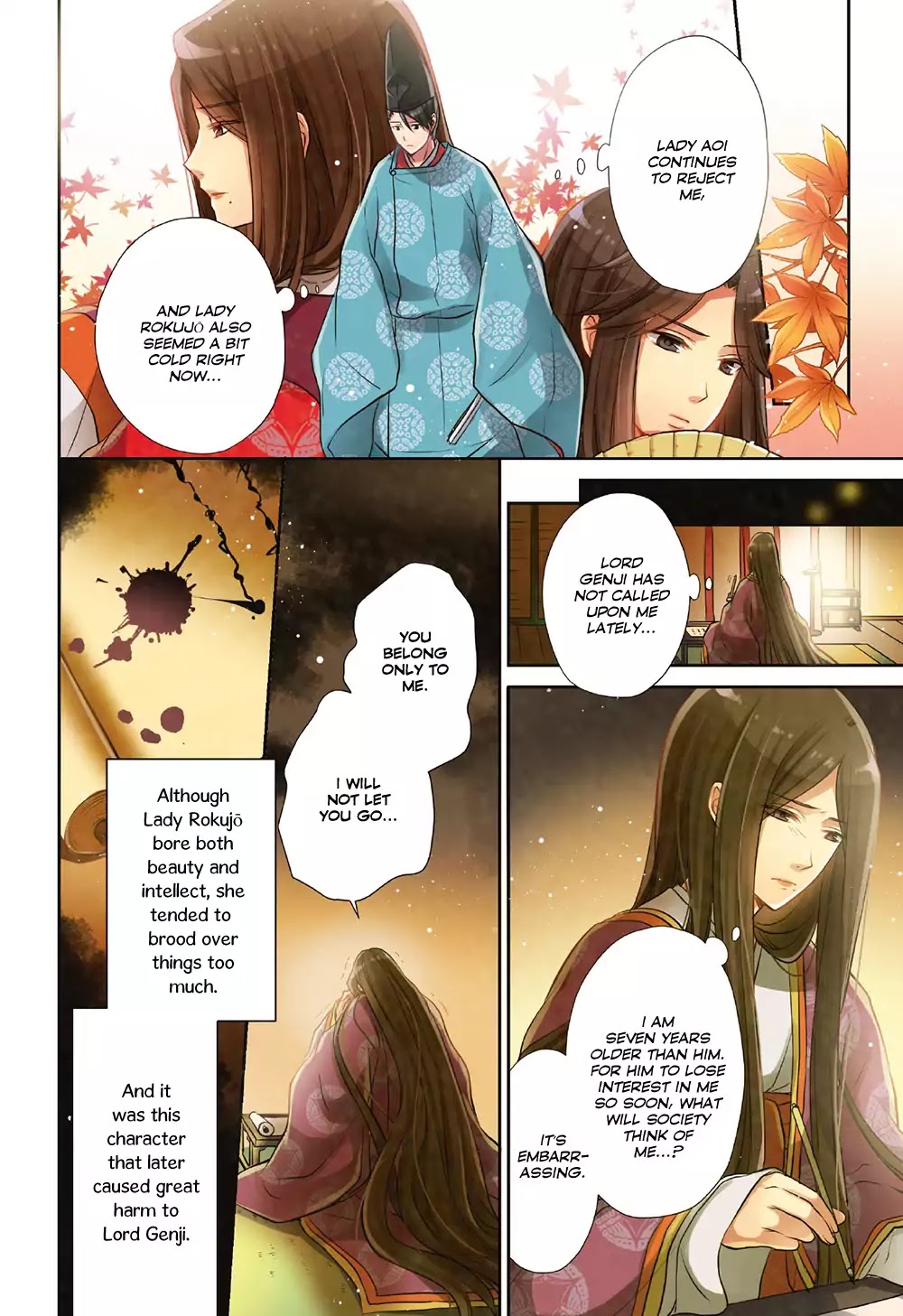 Manga de Yomu Genji Monogatari Chapter 1 page 35 - Chapter 1: The Birth of Prince Hikaru