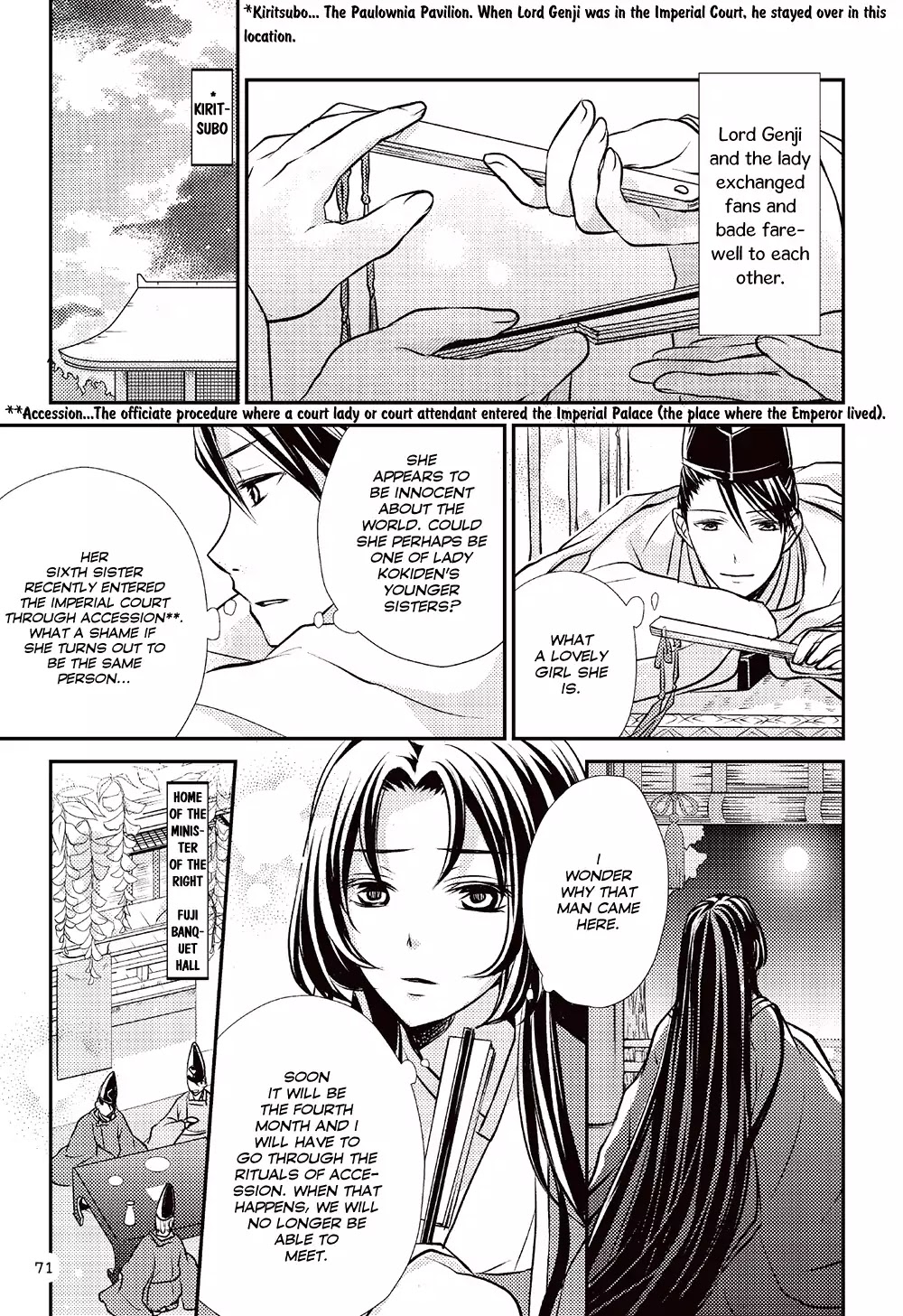 Manga de Yomu Genji Monogatari Chapter 2 page 33 - Chapter 2: Meeting Young Murasaki