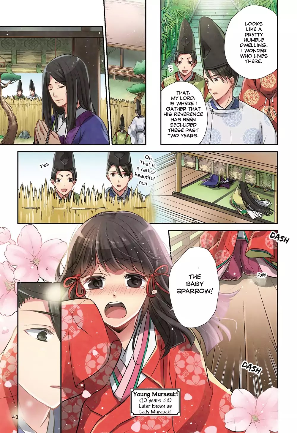 Manga de Yomu Genji Monogatari Chapter 2 page 5 - Chapter 2: Meeting Young Murasaki