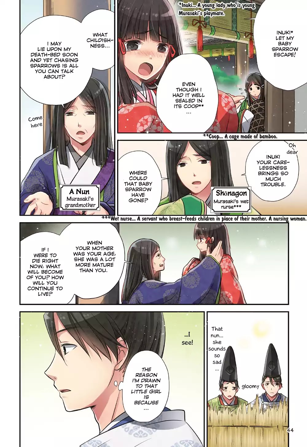 Manga de Yomu Genji Monogatari Chapter 2 page 6 - Chapter 2: Meeting Young Murasaki