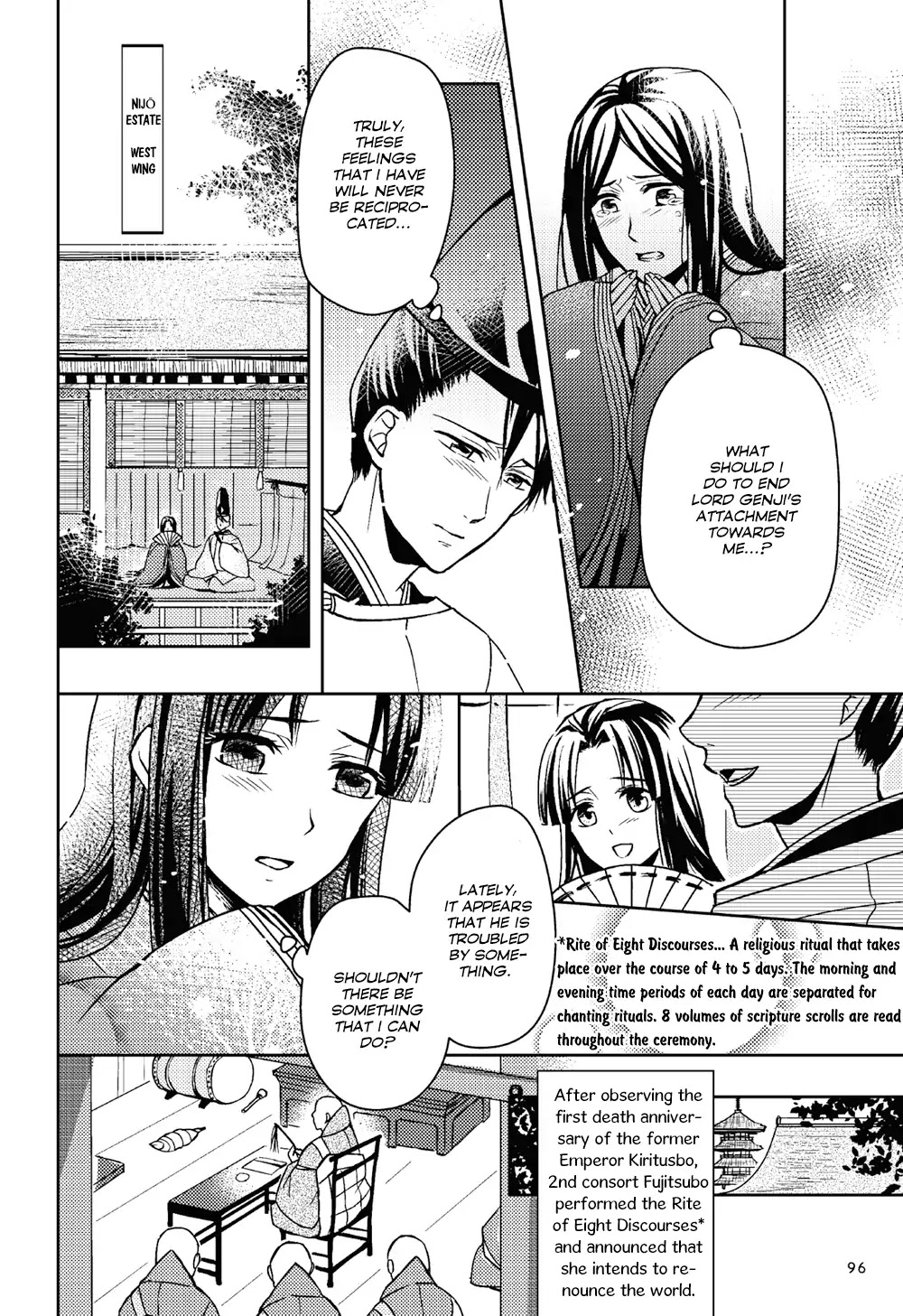 Manga de Yomu Genji Monogatari Chapter 3 page 22 - Chapter 3: Futile Feelings