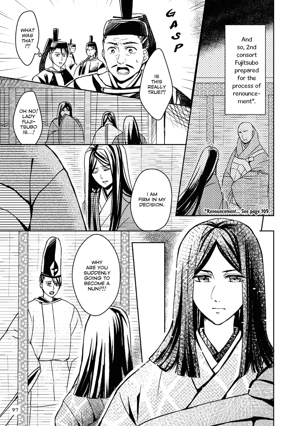 Manga de Yomu Genji Monogatari Chapter 3 page 23 - Chapter 3: Futile Feelings