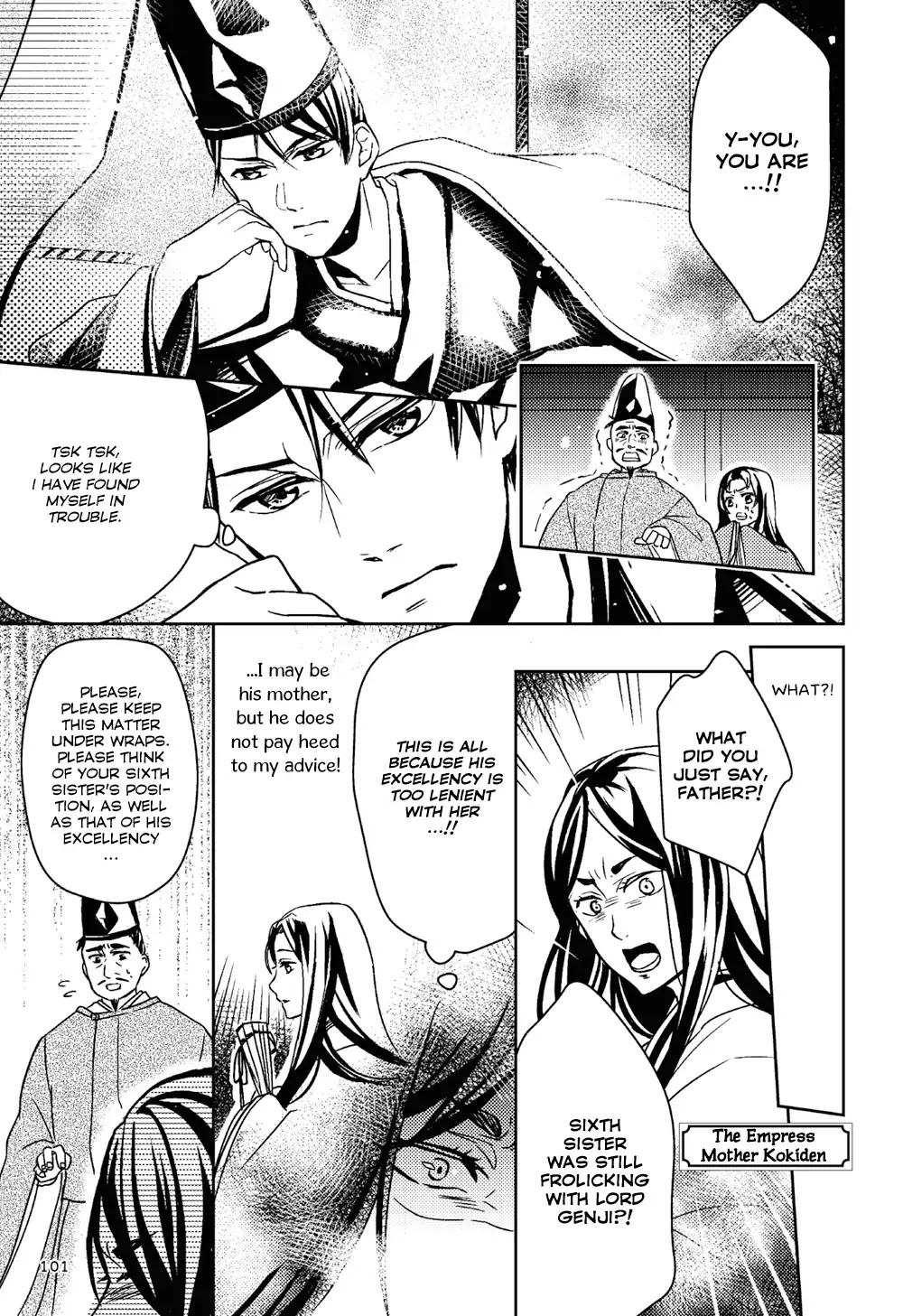 Manga de Yomu Genji Monogatari Chapter 3 page 27 - Chapter 3: Futile Feelings