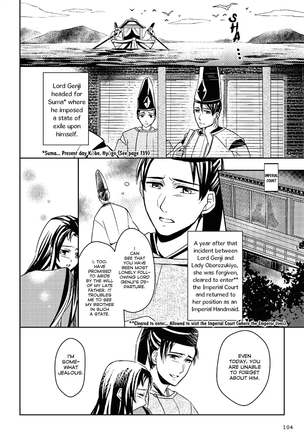 Manga de Yomu Genji Monogatari Chapter 3 page 30 - Chapter 3: Futile Feelings
