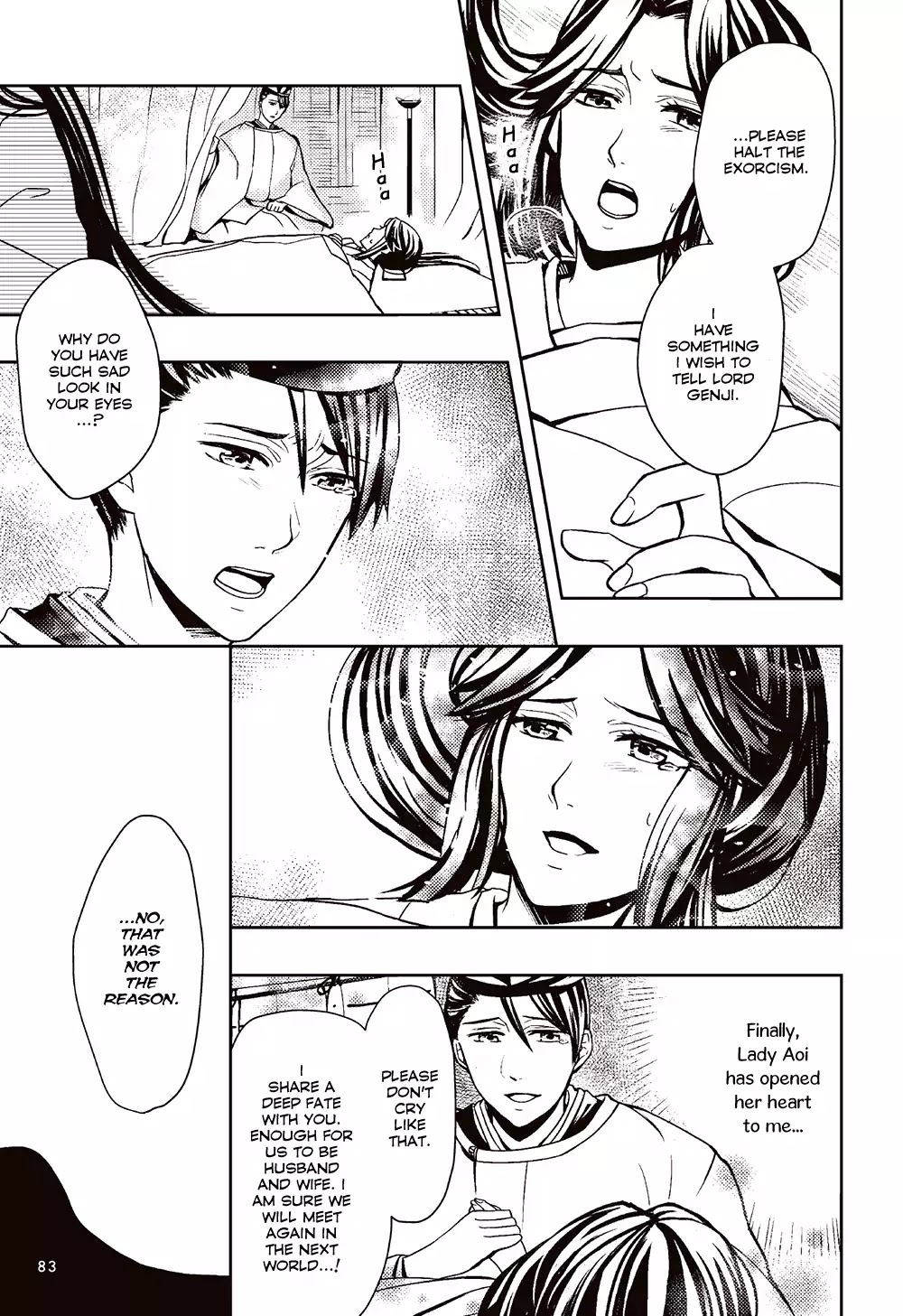 Manga de Yomu Genji Monogatari Chapter 3 page 9 - Chapter 3: Futile Feelings