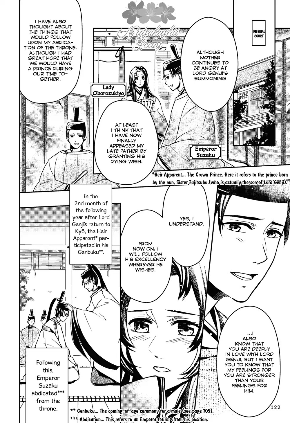 Manga de Yomu Genji Monogatari Chapter 4 page 12 - Chapter 4: Exile to Suma