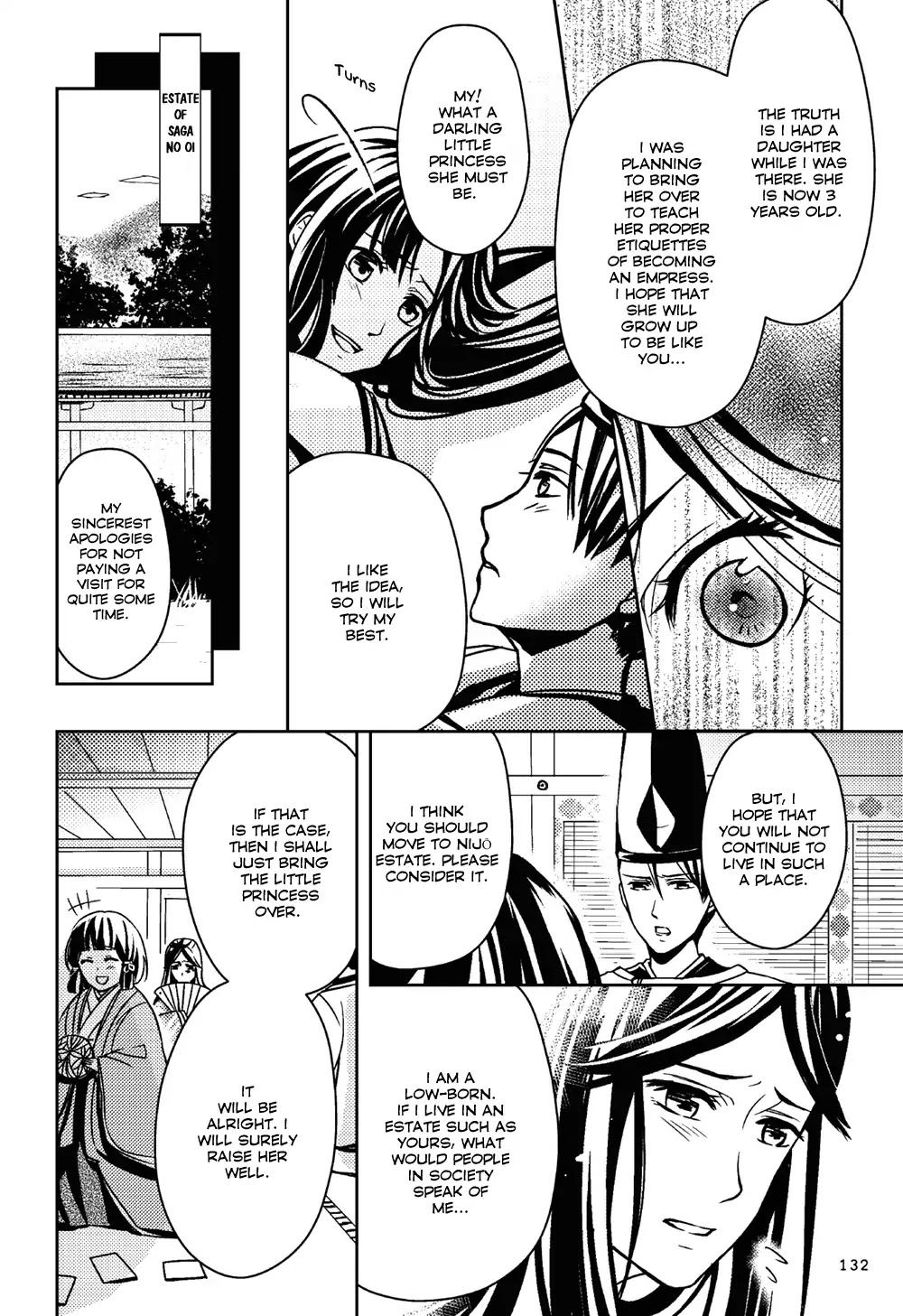 Manga de Yomu Genji Monogatari Chapter 4 page 22 - Chapter 4: Exile to Suma