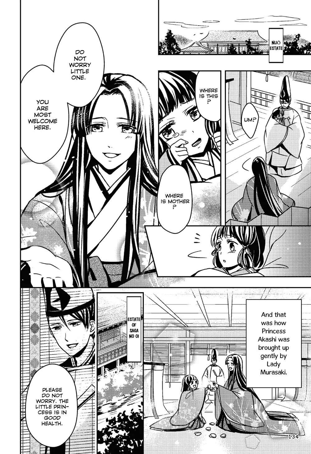Manga de Yomu Genji Monogatari Chapter 4 page 24 - Chapter 4: Exile to Suma