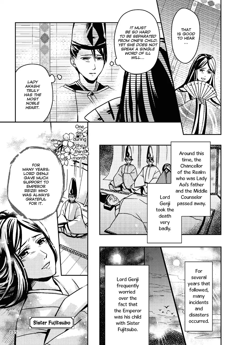 Manga de Yomu Genji Monogatari Chapter 4 page 25 - Chapter 4: Exile to Suma