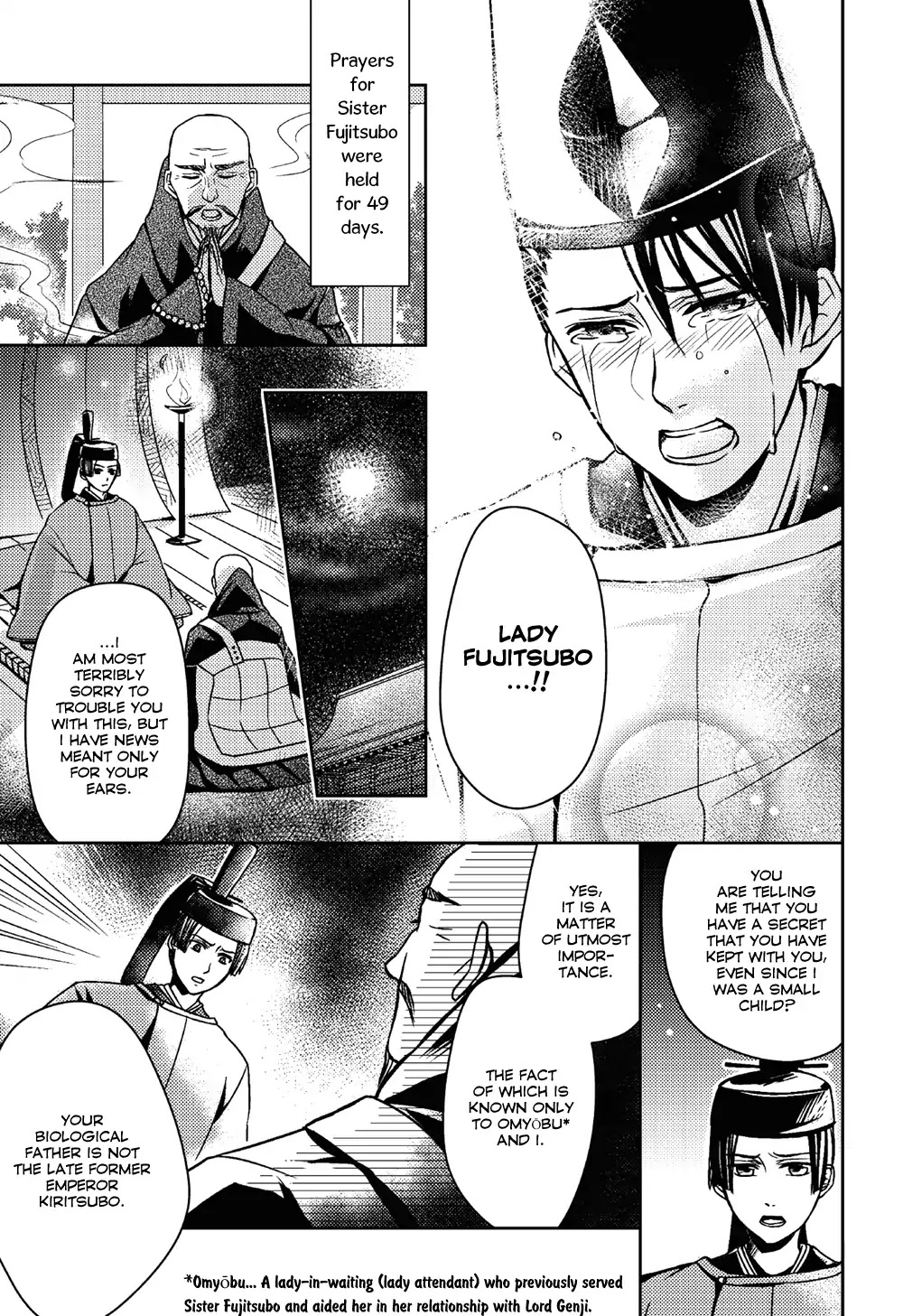 Manga de Yomu Genji Monogatari Chapter 4 page 27 - Chapter 4: Exile to Suma