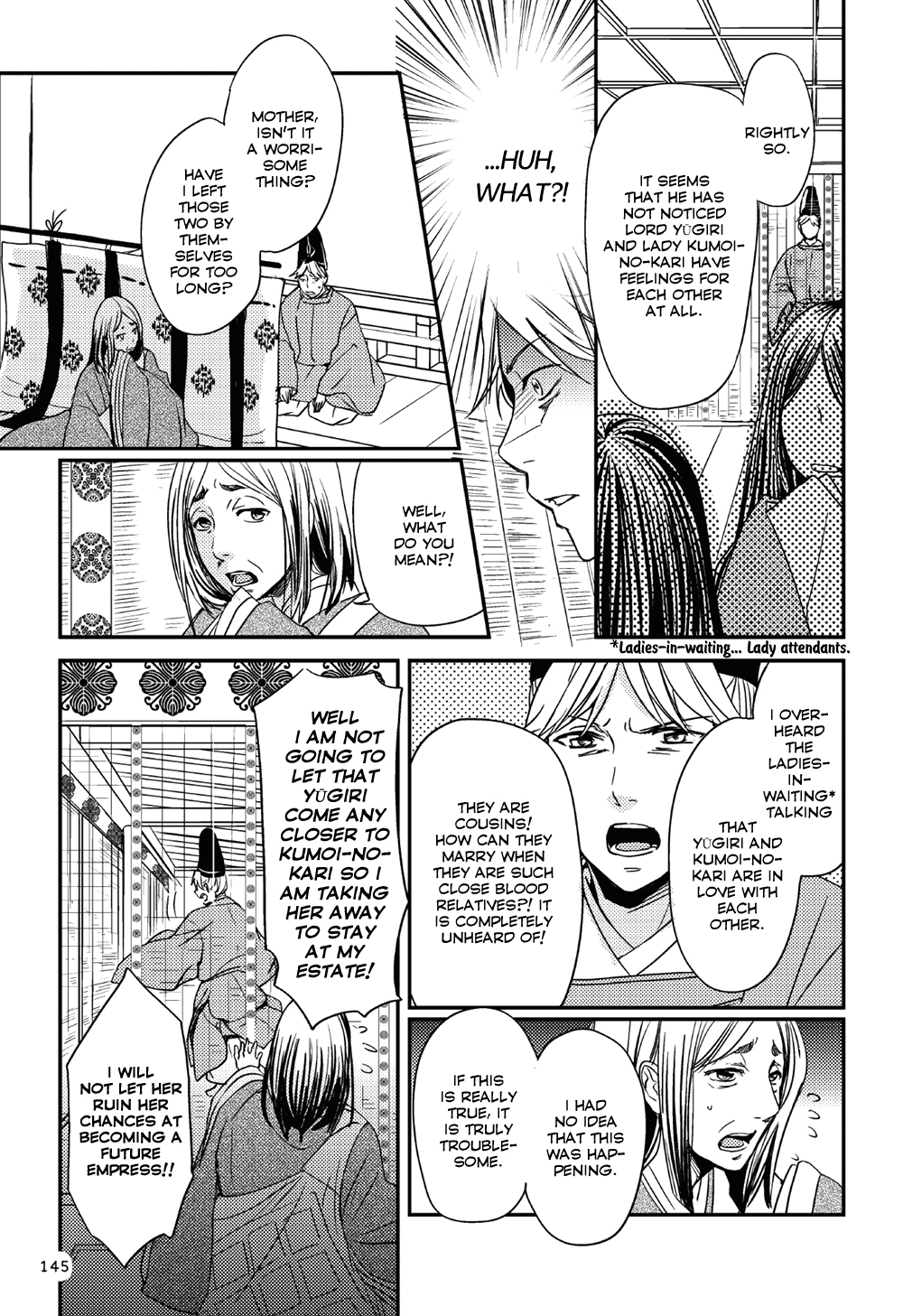 Manga de Yomu Genji Monogatari Chapter 5 page 6 - Chapter 5: At the Peak of Glory