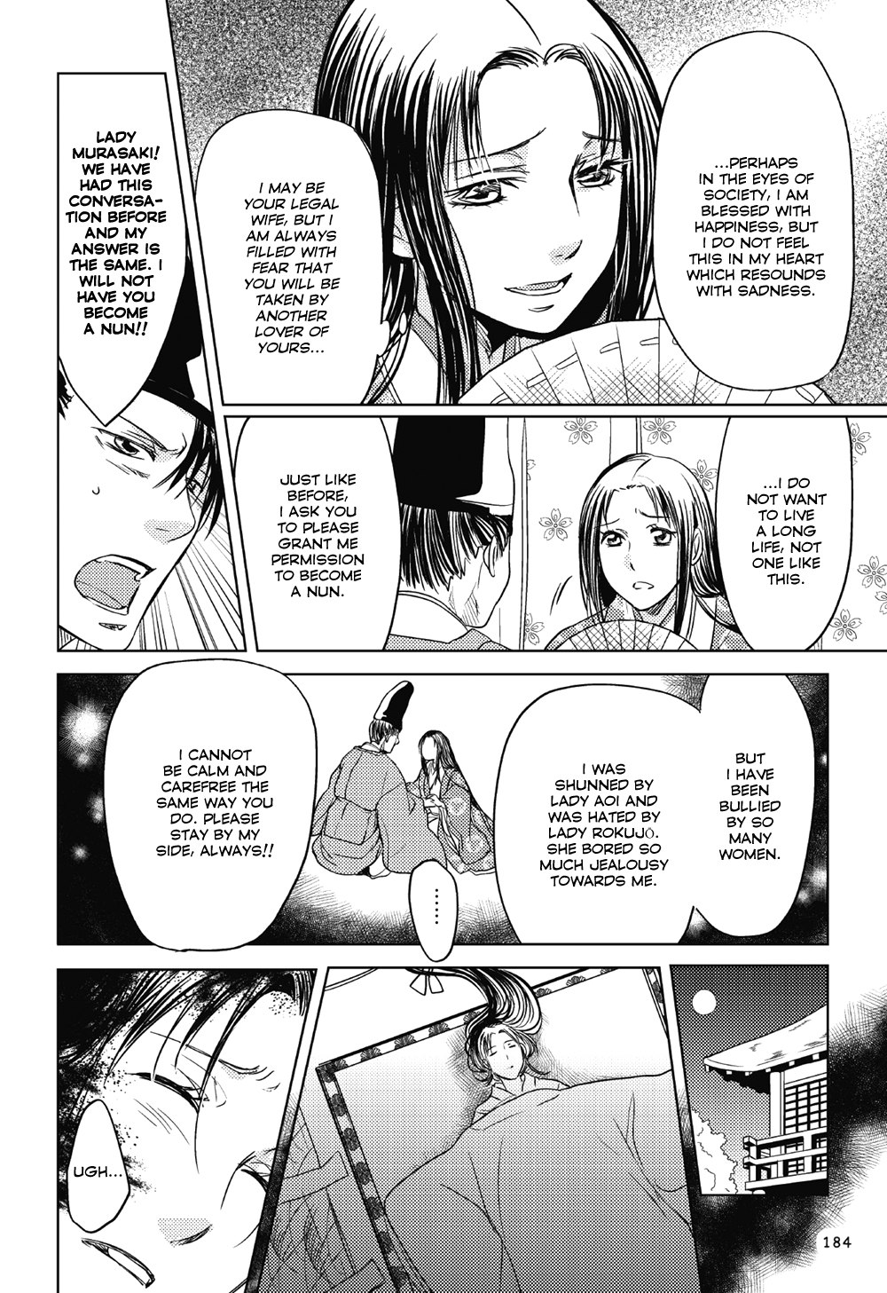 Manga de Yomu Genji Monogatari Chapter 6 page 15 - Chapter 6: Missed Thoughts