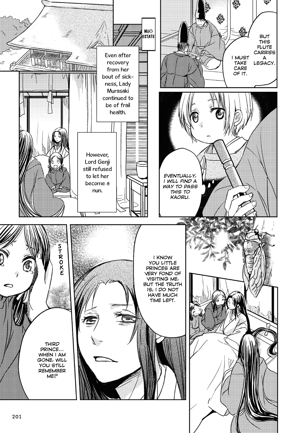 Manga de Yomu Genji Monogatari Chapter 6 page 32 - Chapter 6: Missed Thoughts