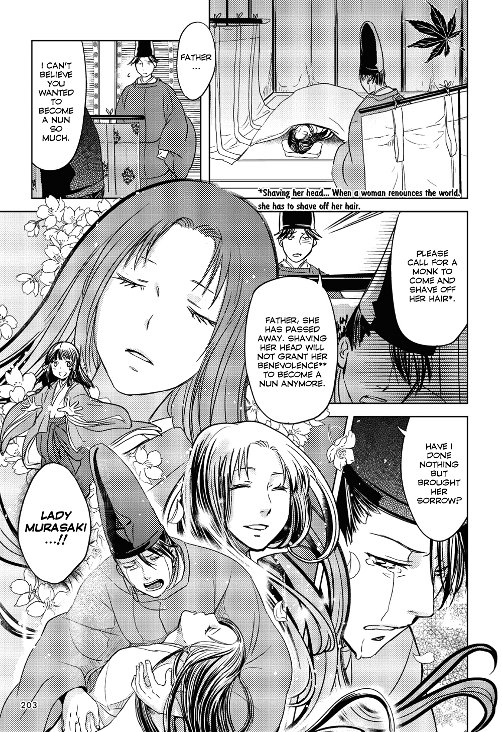 Manga de Yomu Genji Monogatari Chapter 6 page 34 - Chapter 6: Missed Thoughts