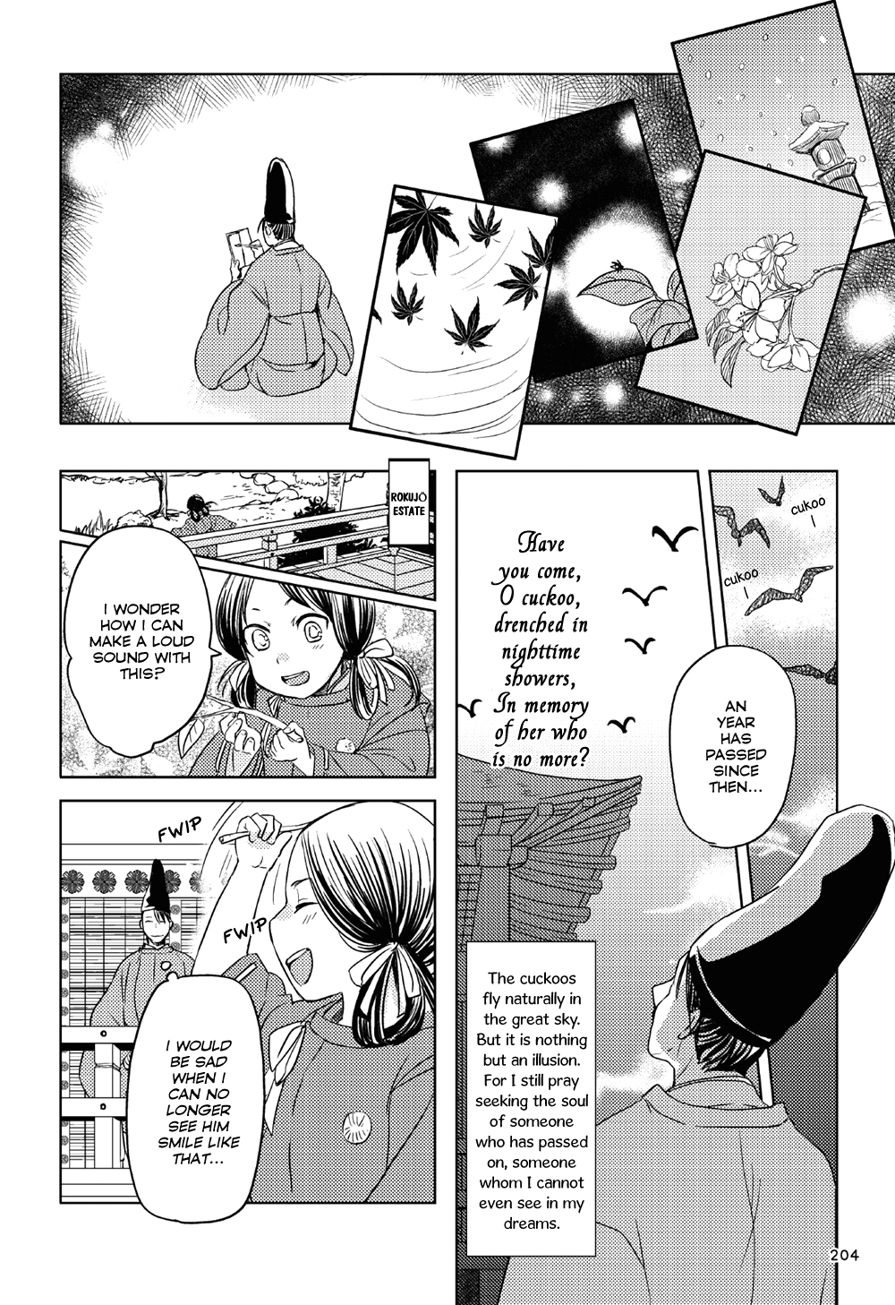 Manga de Yomu Genji Monogatari Chapter 6 page 35 - Chapter 6: Missed Thoughts