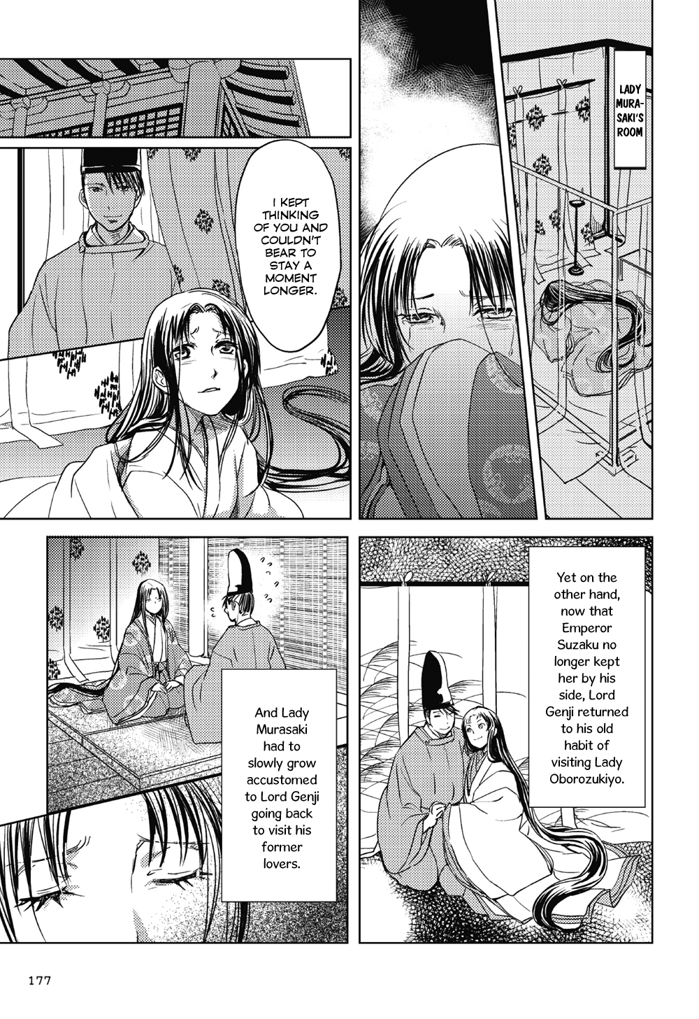 Manga de Yomu Genji Monogatari Chapter 6 page 8 - Chapter 6: Missed Thoughts