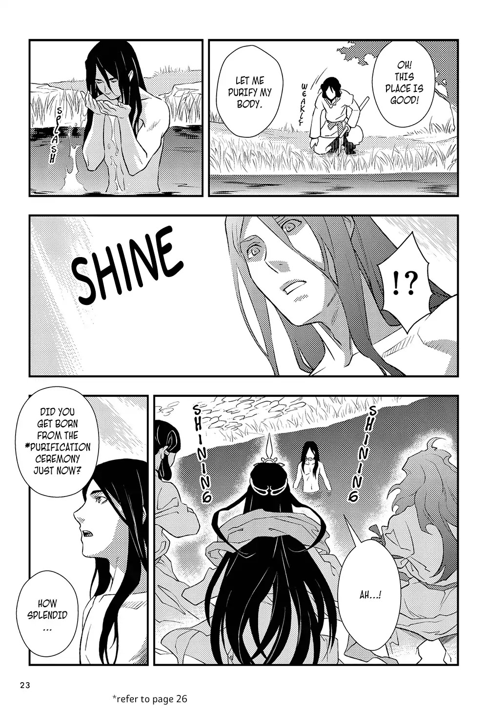 Manga de Yomu Kojiki Chapter 1 page 24 - Chapter 1: The Birth of the Land - The Birth of the Gods