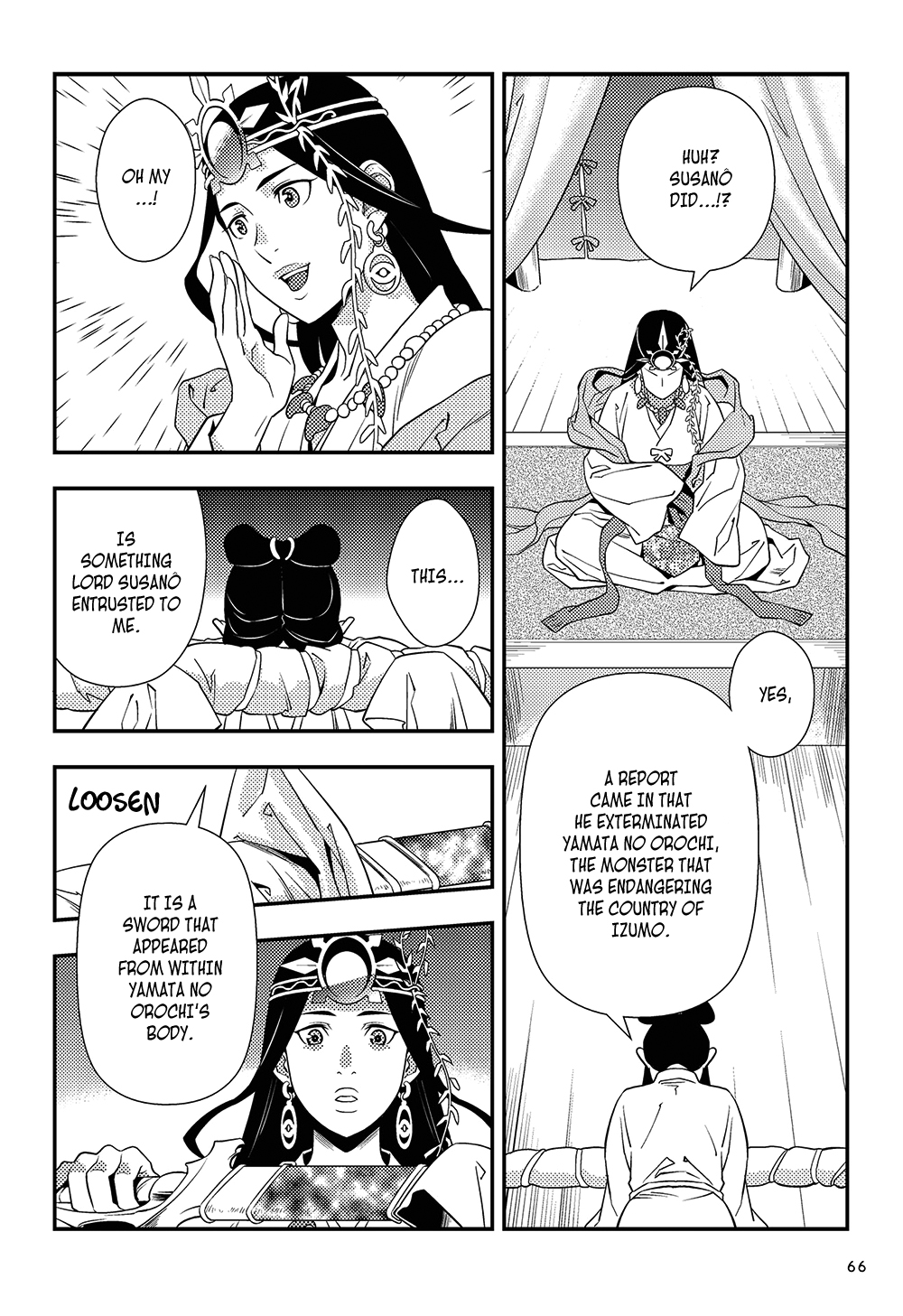 Manga de Yomu Kojiki Chapter 3 page 20 - Chapter 3: The Extermination of Yamata no Orochi
