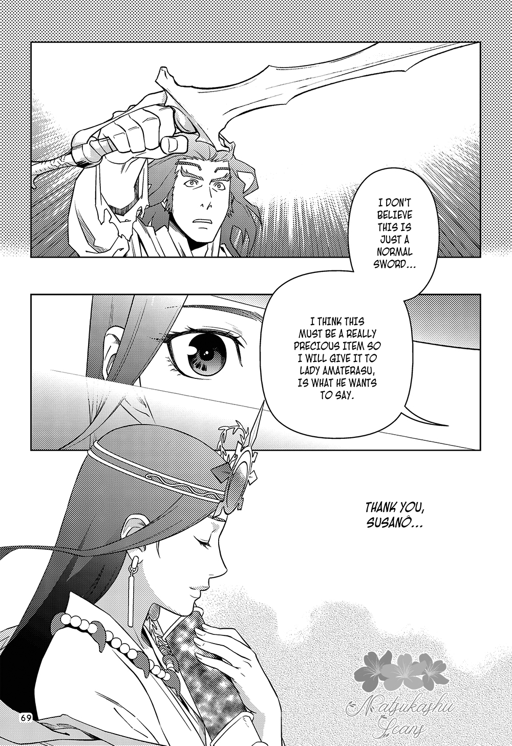 Manga de Yomu Kojiki Chapter 3 page 23 - Chapter 3: The Extermination of Yamata no Orochi