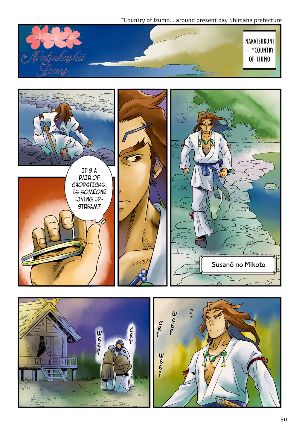 Manga de Yomu Kojiki Chapter 3 page 5 - Chapter 3: The Extermination of Yamata no Orochi