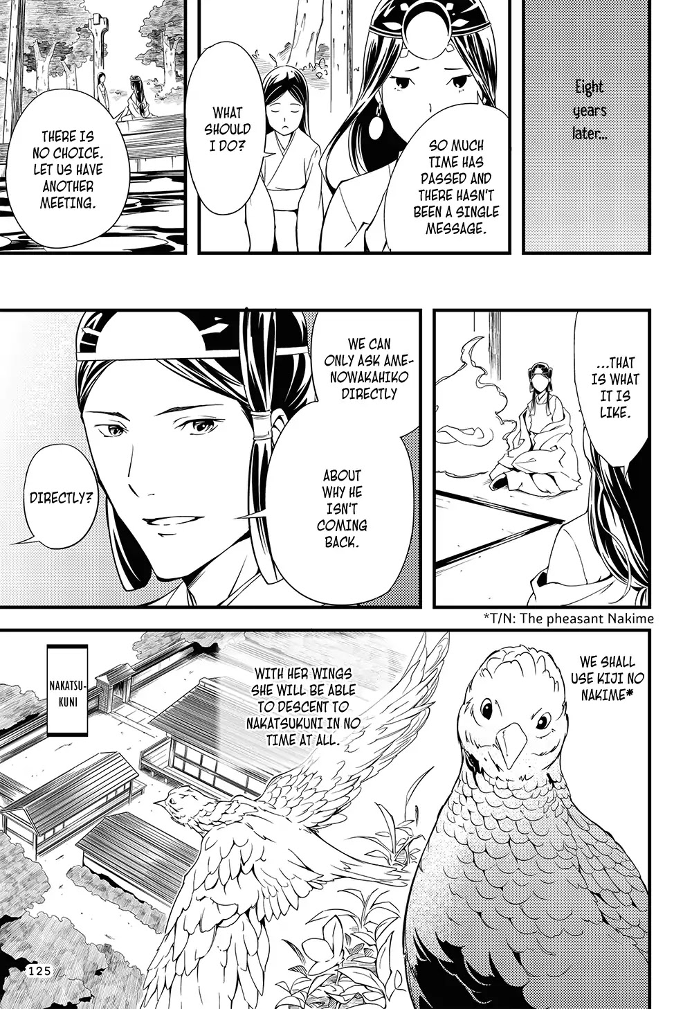 Manga de Yomu Kojiki Chapter 6 page 14 - Chapter 6: Handing over the Country - Tenson Korin