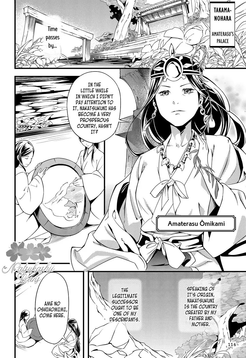 Manga de Yomu Kojiki Chapter 6 page 5 - Chapter 6: Handing over the Country - Tenson Korin