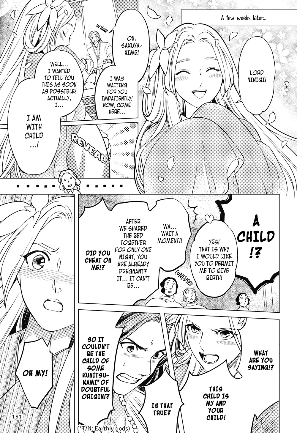 Manga de Yomu Kojiki Chapter 7 page 15 - Chapter 7: The Marriage of Ninigi no Mikoto