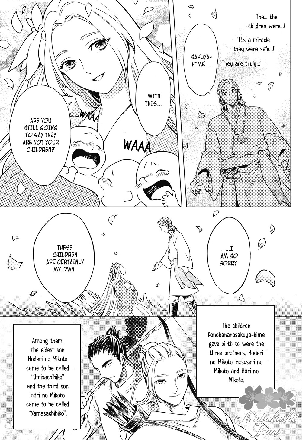 Manga de Yomu Kojiki Chapter 7 page 19 - Chapter 7: The Marriage of Ninigi no Mikoto