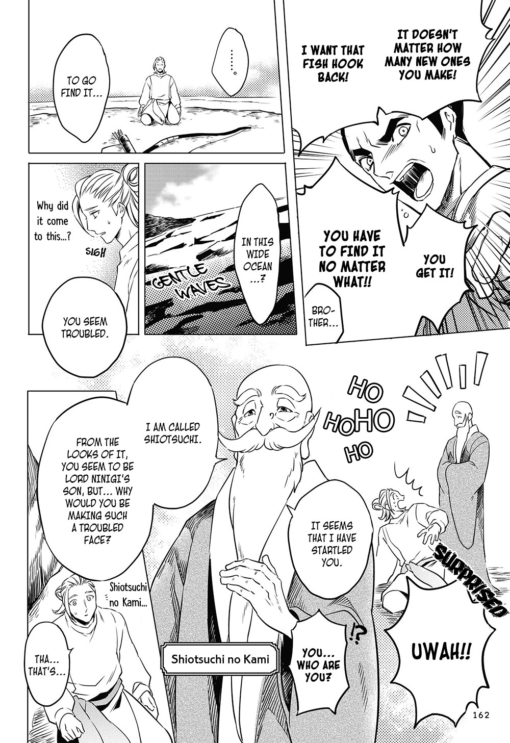 Manga de Yomu Kojiki Chapter 8 page 8 - Chapter 8: Umisachihiko and Yamasachihiko