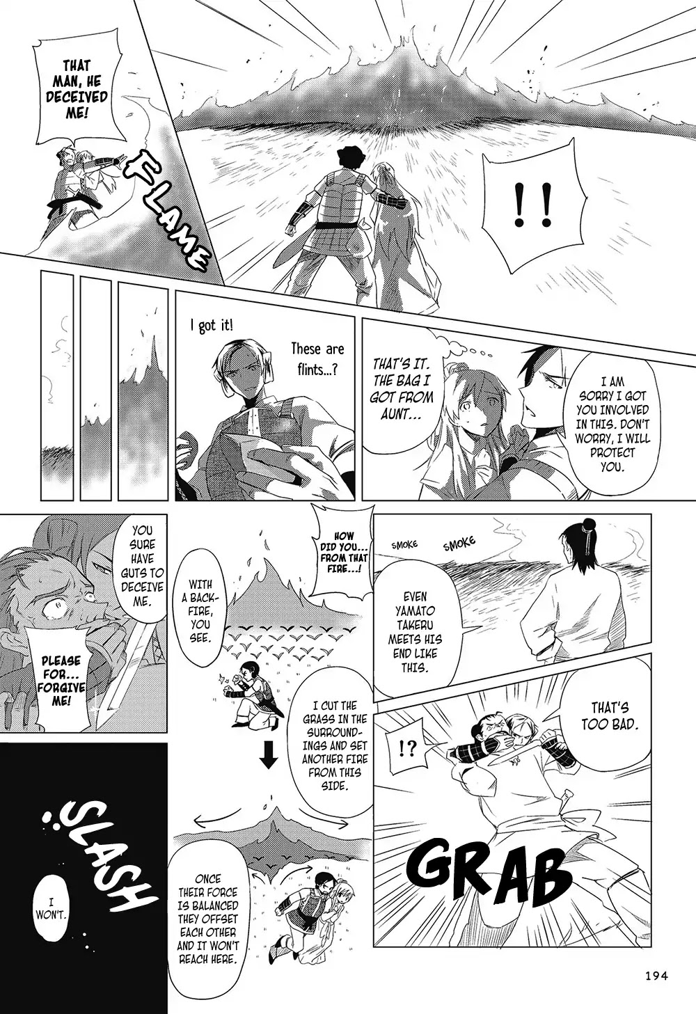 Manga de Yomu Kojiki Chapter 9 page 18 - Chapter 9: The Legend of Yamato Takeru