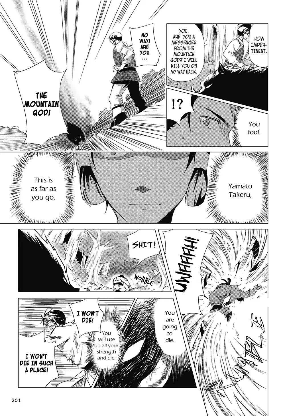 Manga de Yomu Kojiki Chapter 9 page 25 - Chapter 9: The Legend of Yamato Takeru