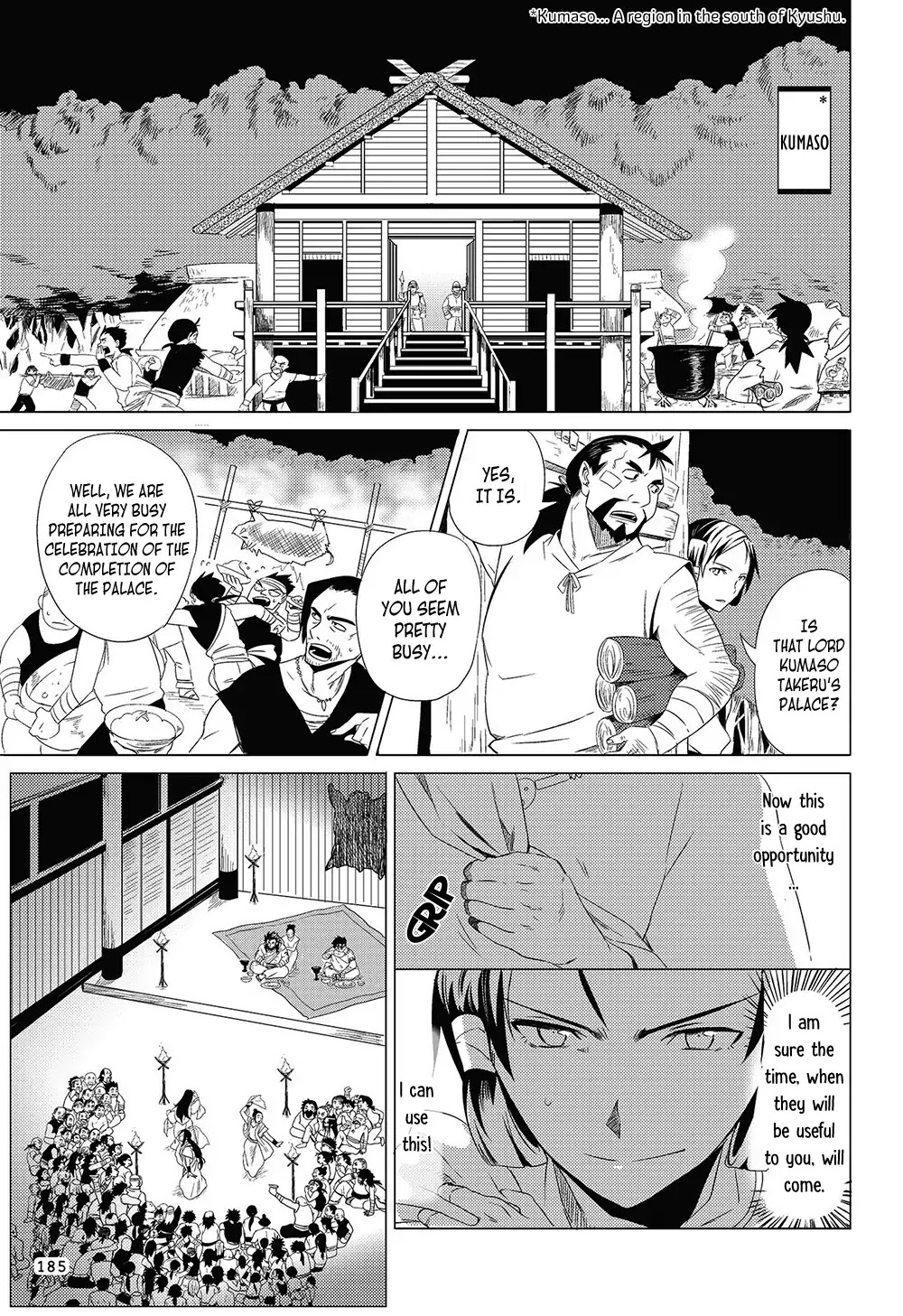 Manga de Yomu Kojiki Chapter 9 page 9 - Chapter 9: The Legend of Yamato Takeru