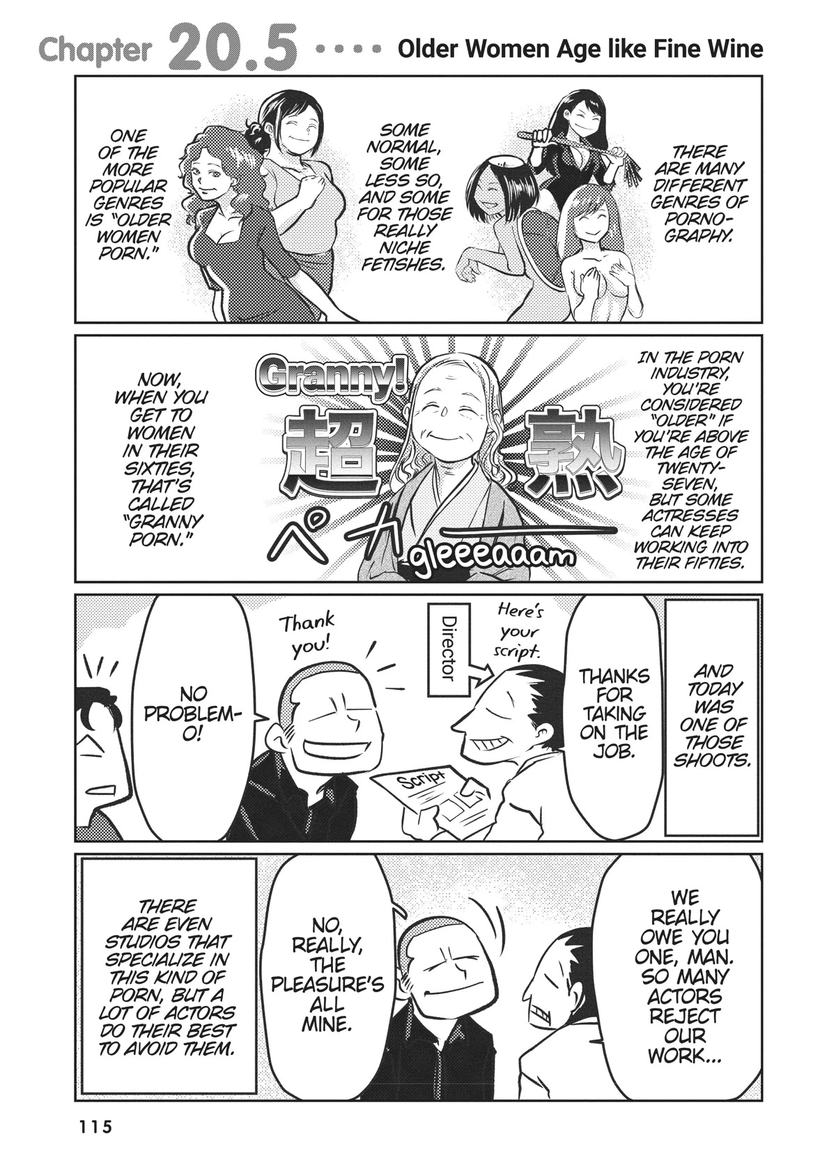 Manga Diary of a Male Porn Star Chapter 20.5 page 1 - Chapter 20.5