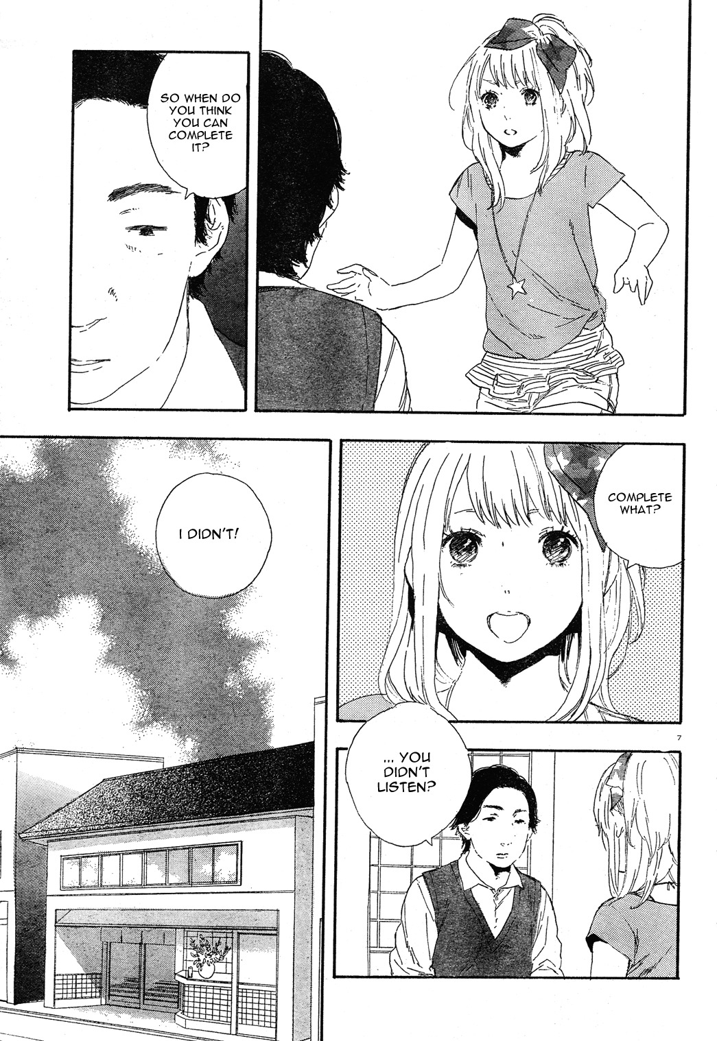 Manga no Tsukurikata Chapter 27 page 7 - Chapter 27
