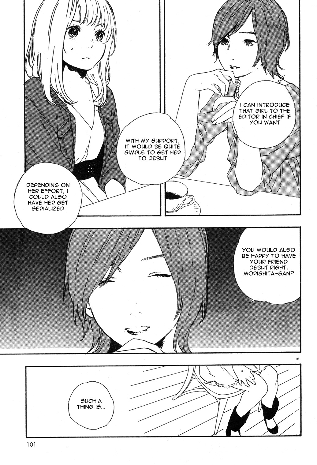 Manga no Tsukurikata Chapter 28 page 15 - Chapter 28