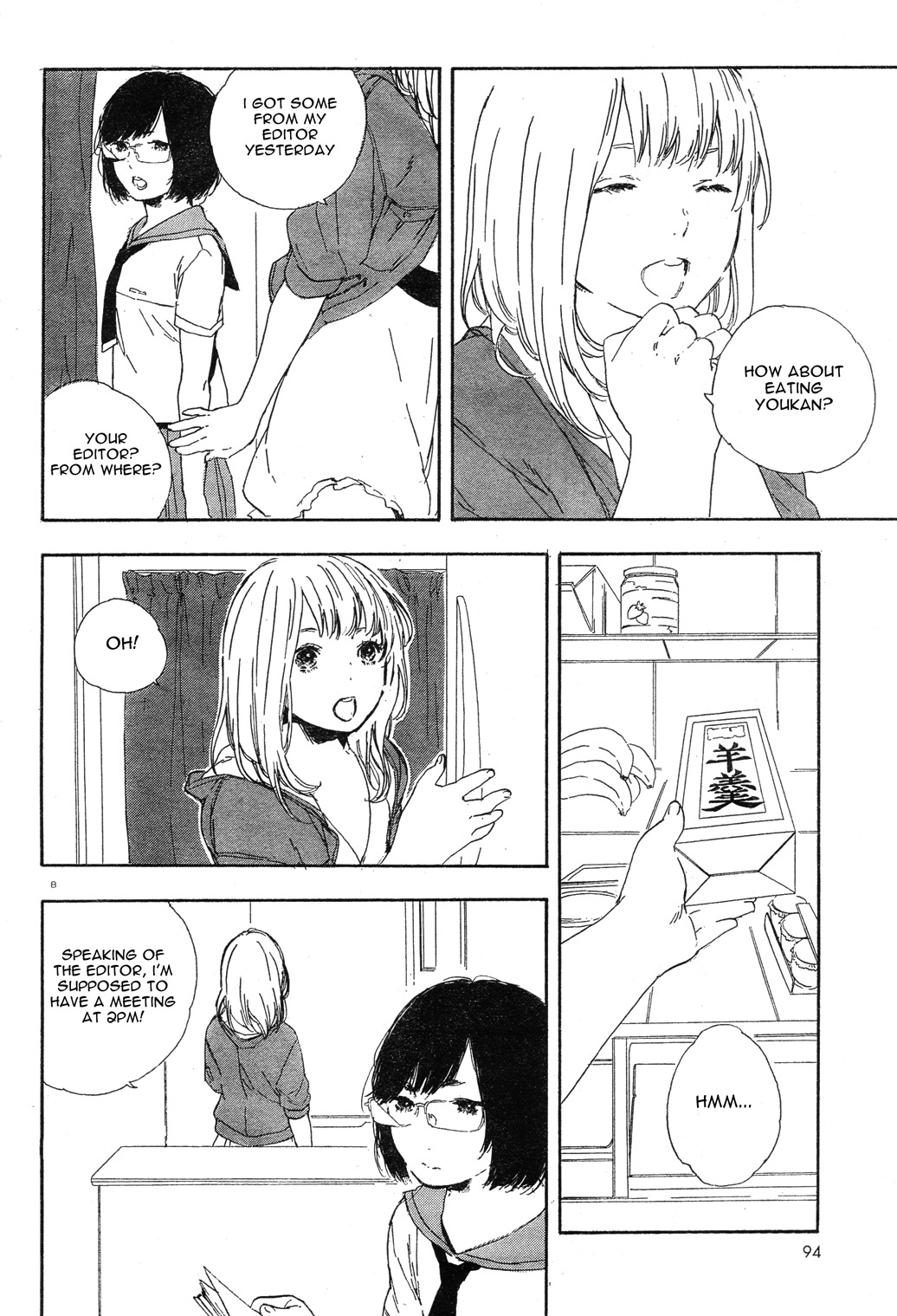 Manga no Tsukurikata Chapter 28 page 8 - Chapter 28