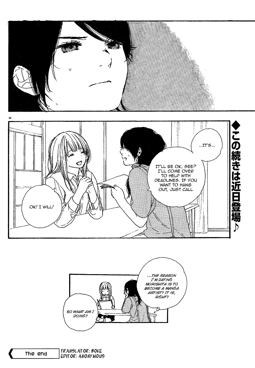 Manga no Tsukurikata Chapter 3 page 22 - Chapter 3