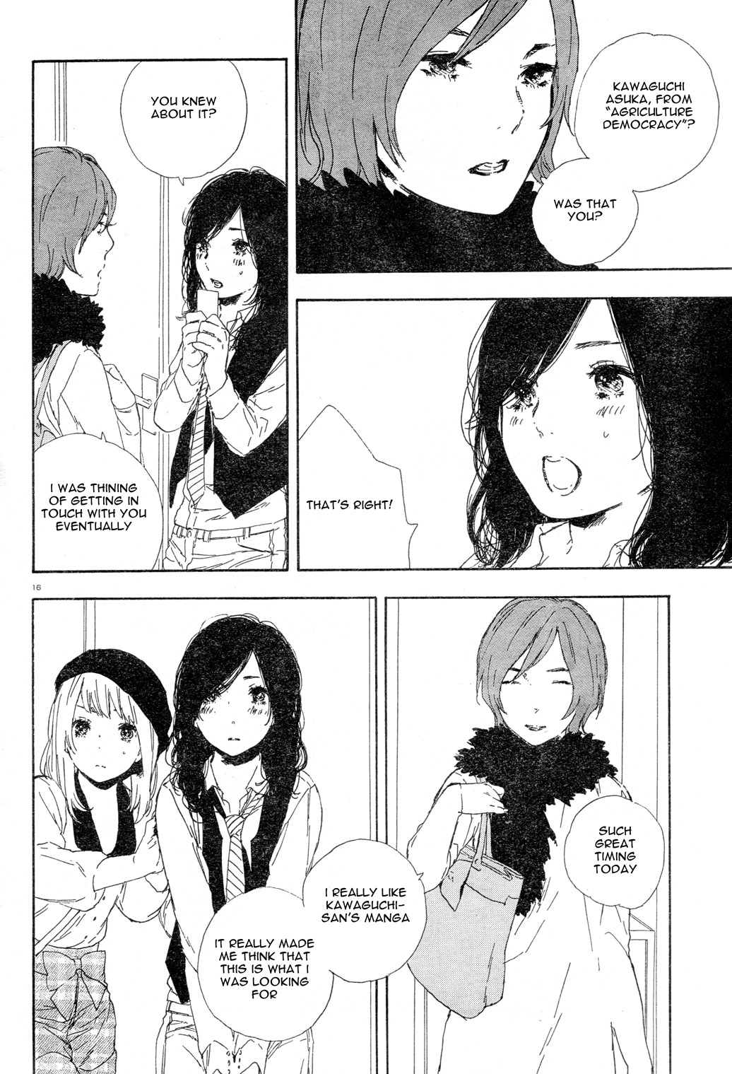 Manga no Tsukurikata Chapter 30 page 16 - Chapter 30