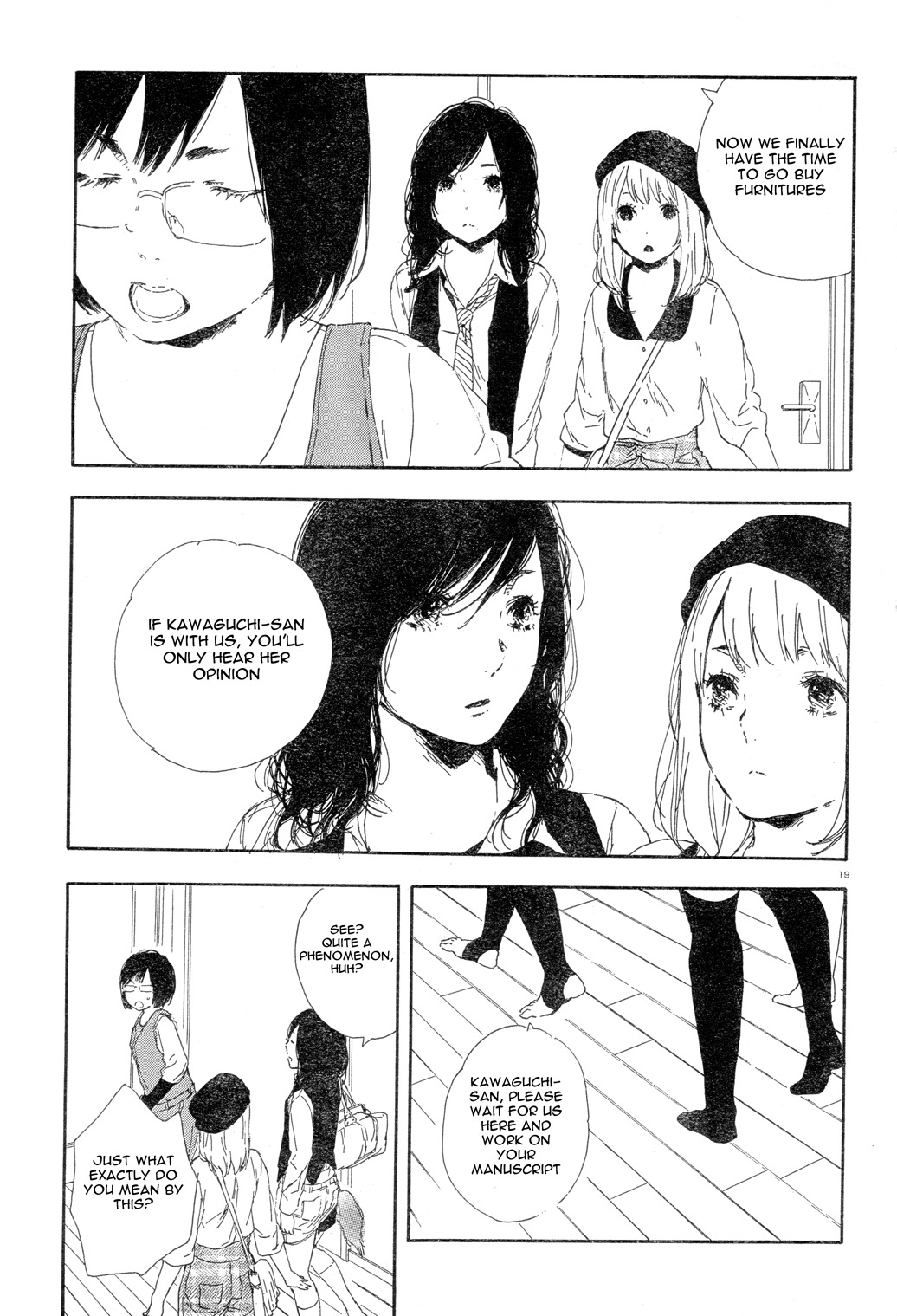 Manga no Tsukurikata Chapter 30 page 19 - Chapter 30