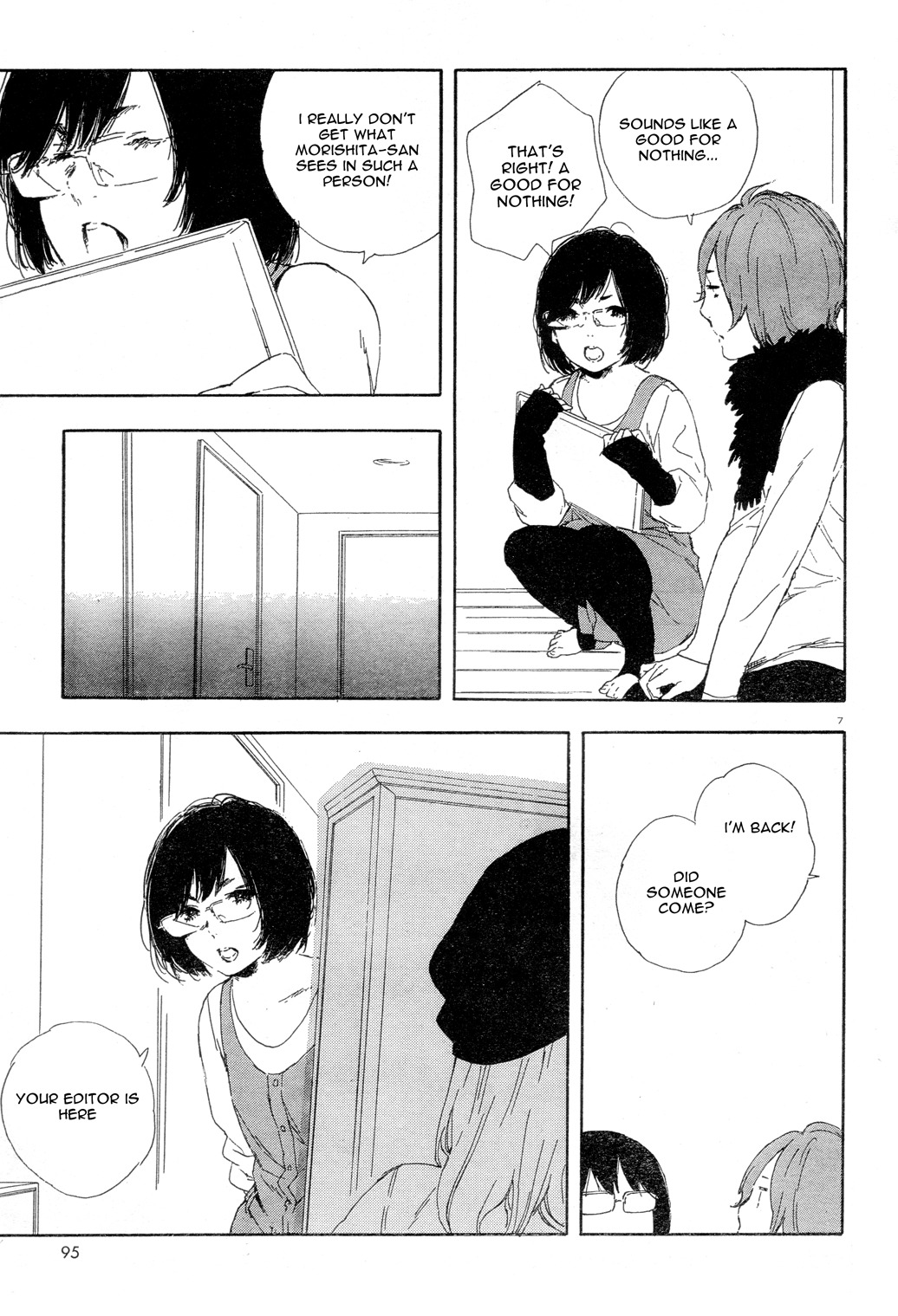 Manga no Tsukurikata Chapter 30 page 7 - Chapter 30