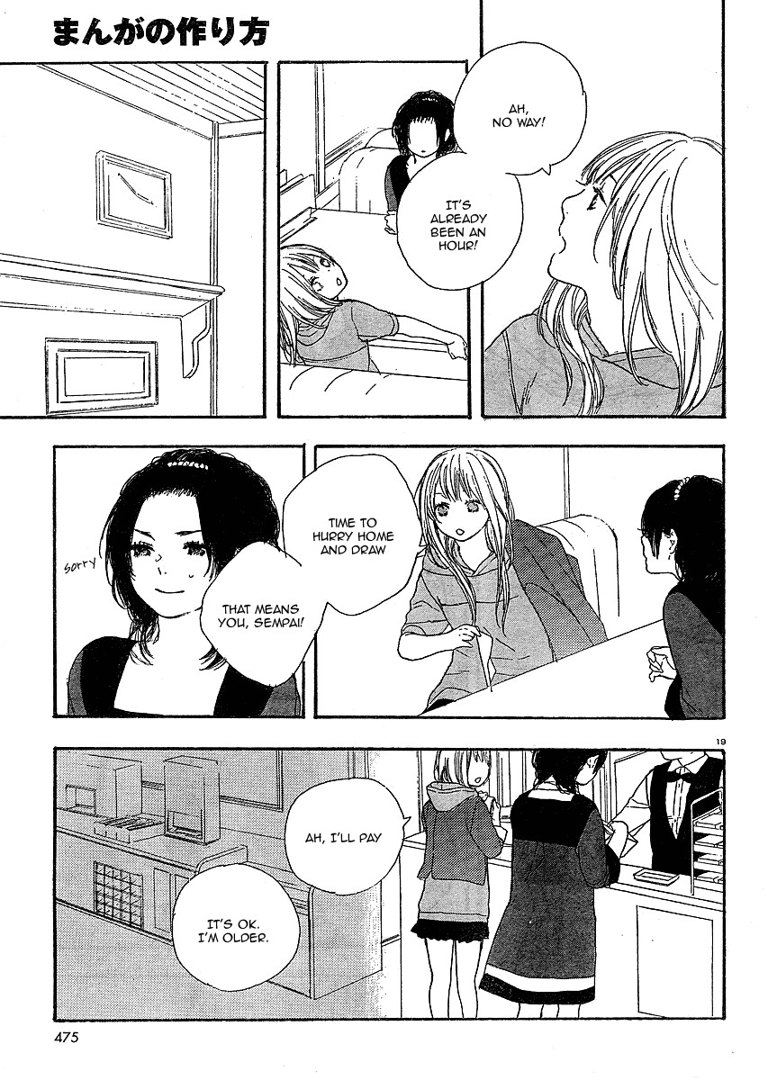 Manga no Tsukurikata Chapter 7 page 19 - Chapter 7