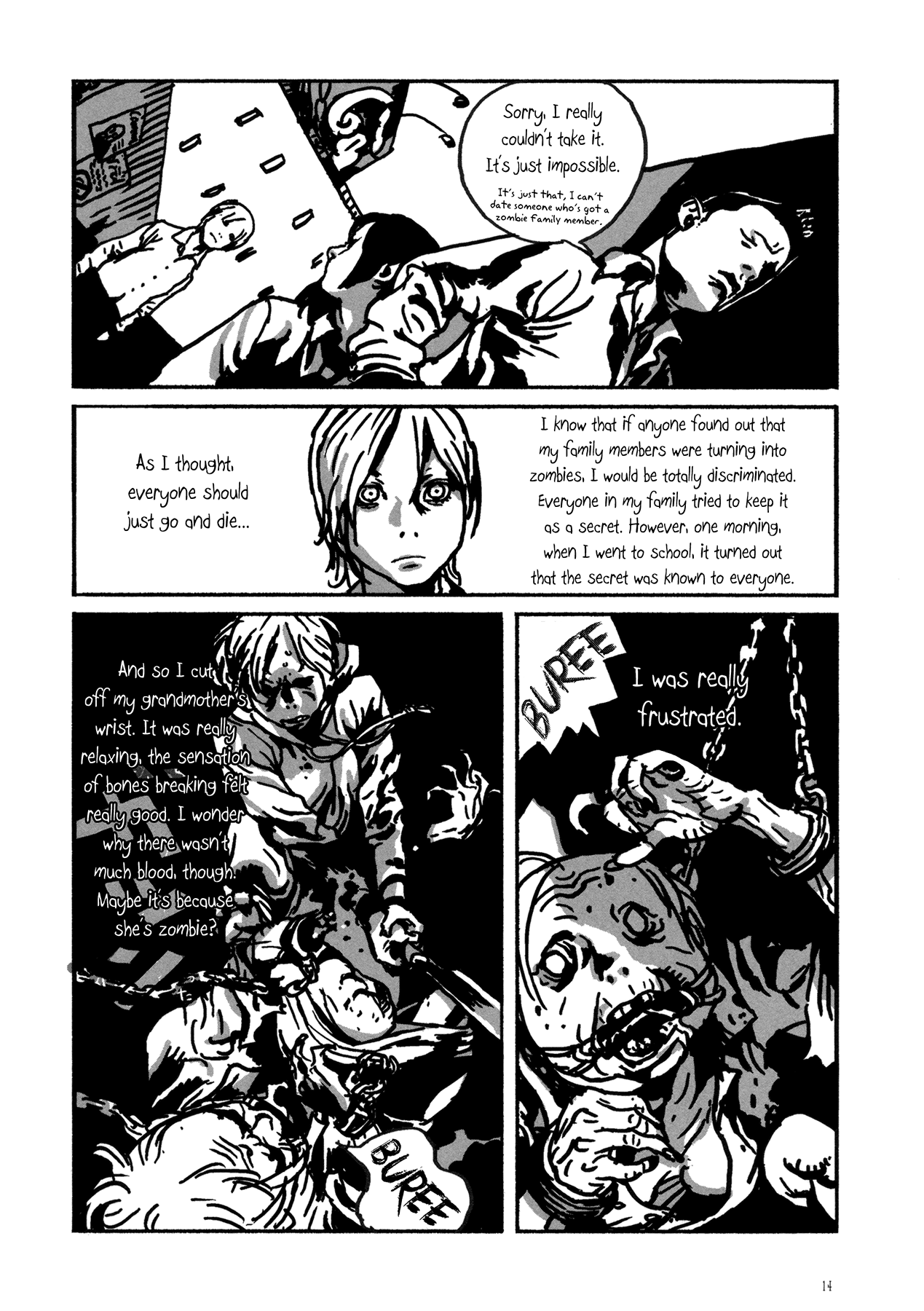 Manga of the Dead Chapter 1.2 page 14 - Chapter 1 v2 : And I Love Her by Katsuya Terada