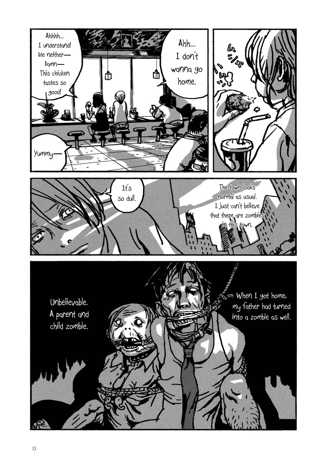 Manga of the Dead Chapter 1.2 page 15 - Chapter 1 v2 : And I Love Her by Katsuya Terada