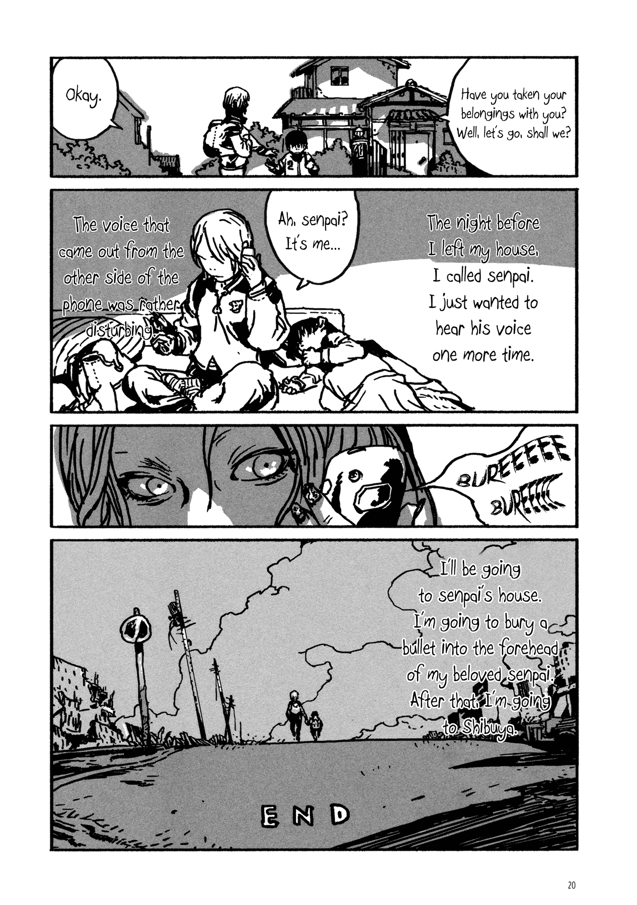 Manga of the Dead Chapter 1.2 page 20 - Chapter 1 v2 : And I Love Her by Katsuya Terada